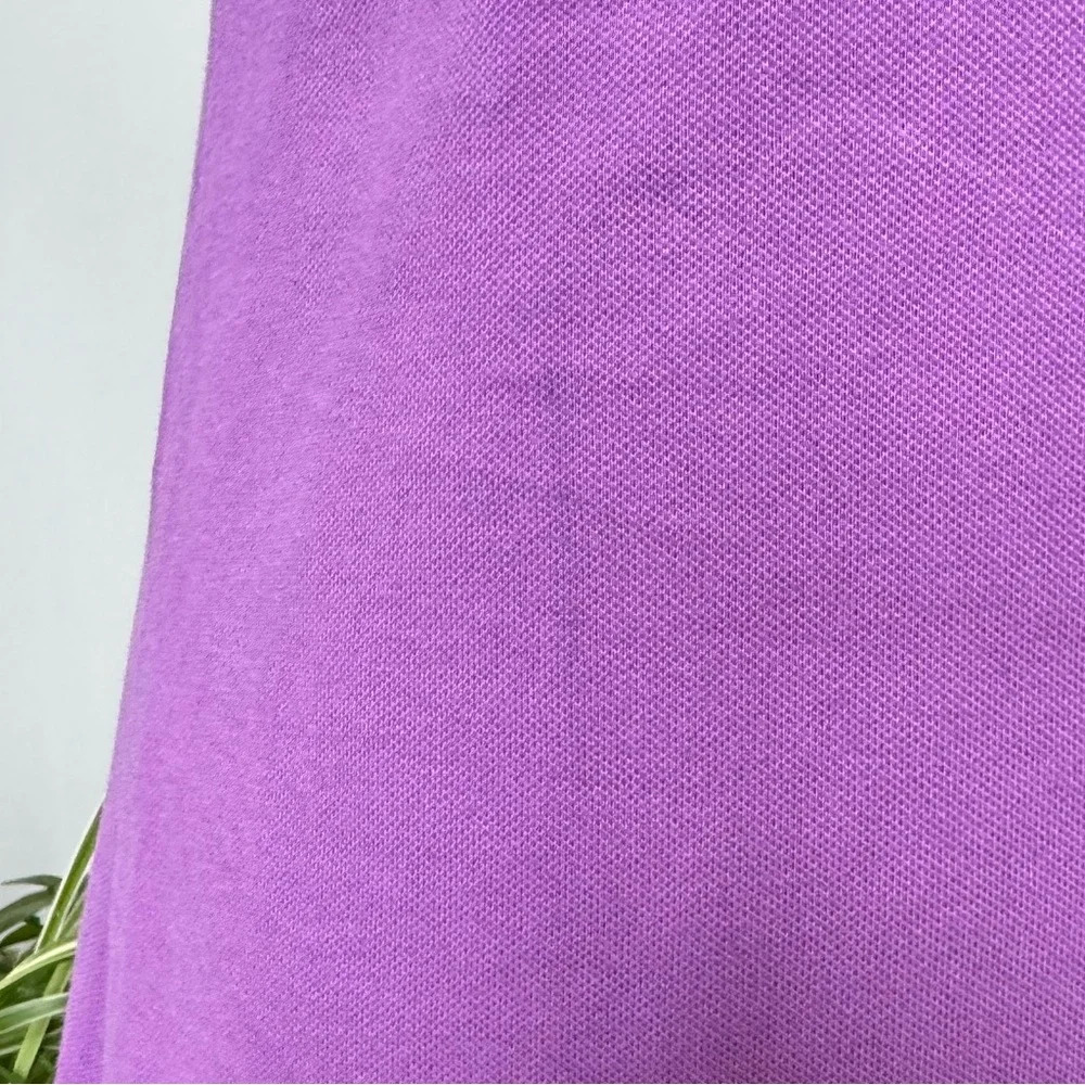 Lands' End Short Sleeve Polo Dress in Violet - Picture 7 of 7